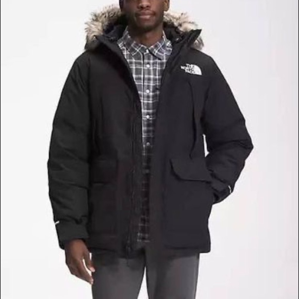 Mens North Face Parka